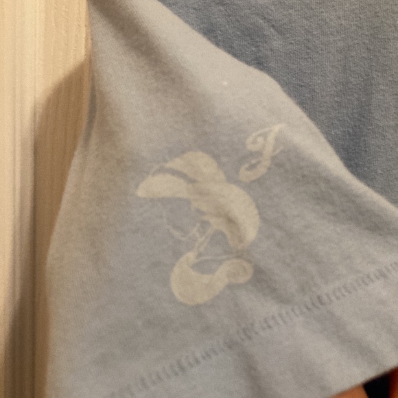 pastel blue tshirt. - Picture 3 of 4